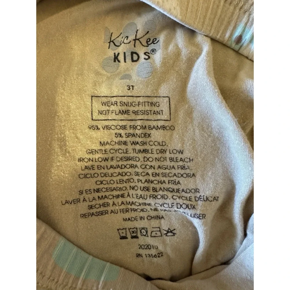 Kickee Pants Pajama‎ Set in Future Chef Size 3T Cooking Bamboo Pjs